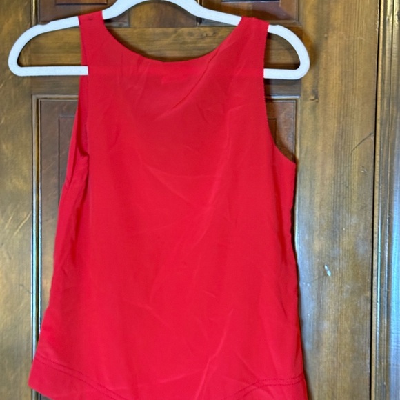 Vintage fossil 100% silk tank size XSmall EUC - Picture 2 of 5